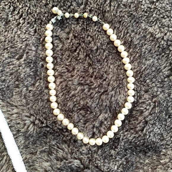 Vintage beaded mini purse and pearl necklace - Picture 7 of 8